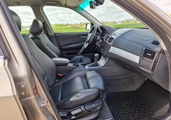 BMW X3 cena 26900 przebieg: 249475, rok produkcji 2007 z Pisz małe 277